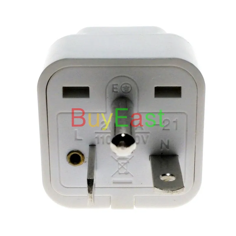 10 шт. переходник с американской вилкой NEMA 6 20P США Черный цвет|world adapter|world plugworld adapter