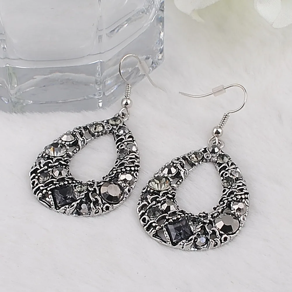 New Bohemian Fashion Earrings Teardrop-shaped Pierced Ear Retro Free Shipping | Украшения и аксессуары
