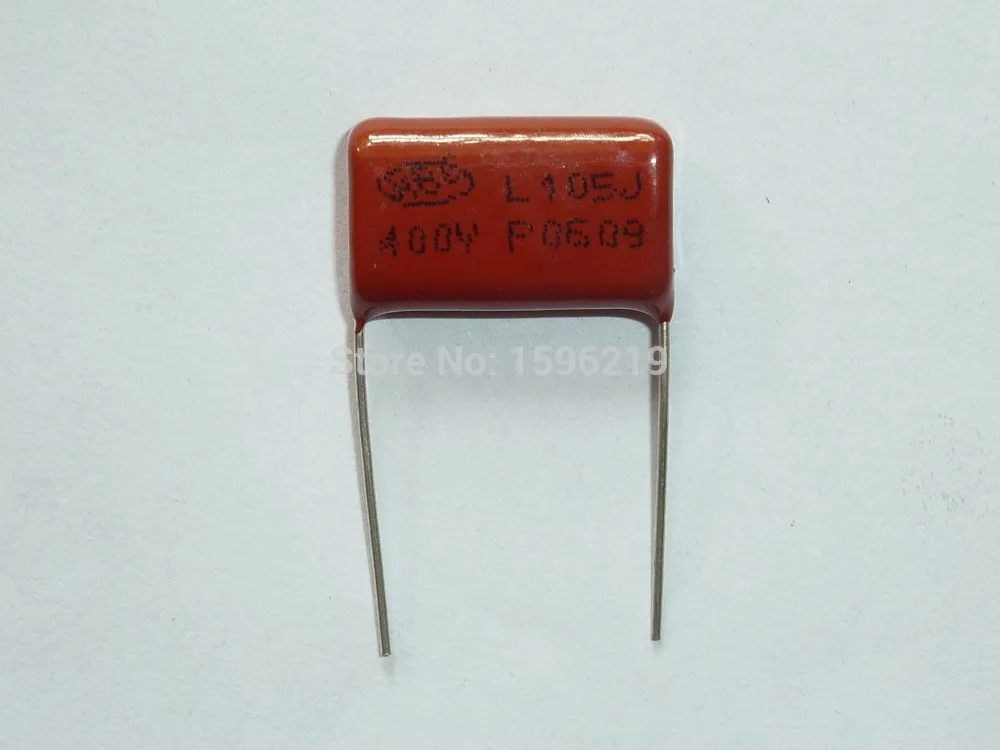 10 шт. Конденсатор CBB 105 400V 105J мкФ 1000nF P20 CL21 Металлизированный Полипропиленовый