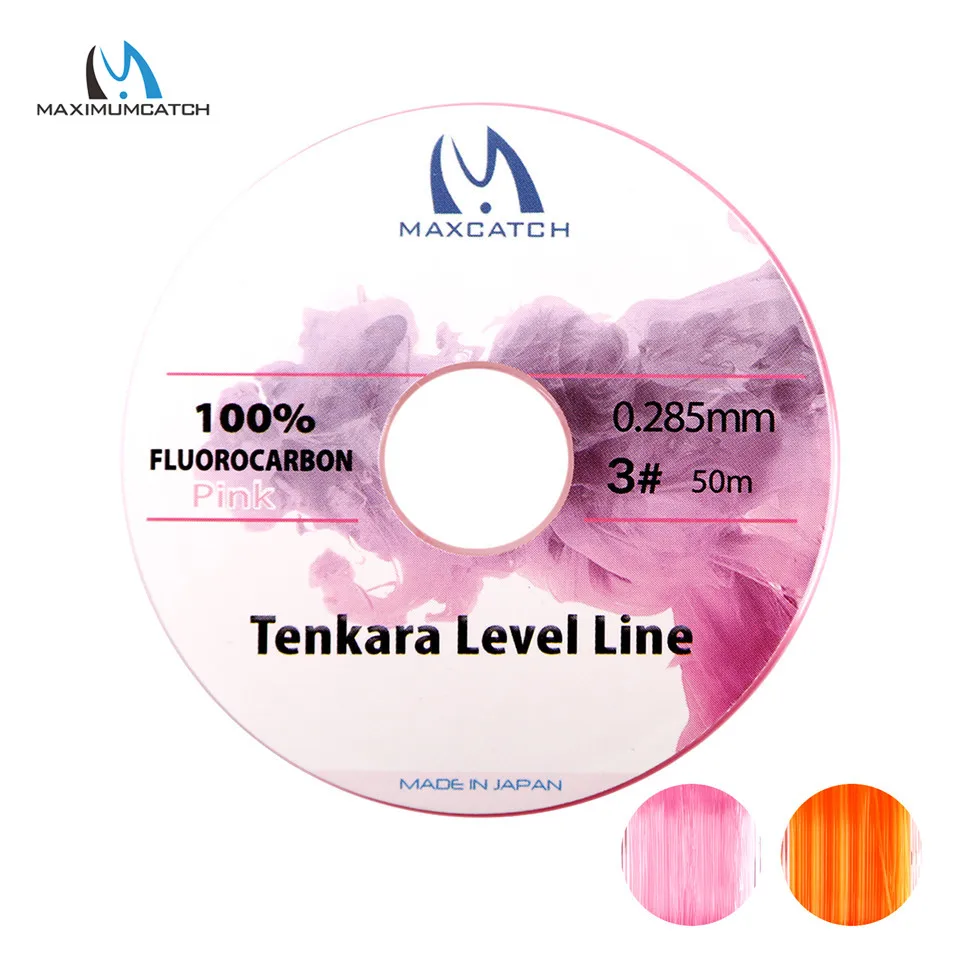 Maximumcatch Tenkara нивелирная леска 30 м 2 5 #/3 0 # фторуглеродная розовая Тенкара для ловли