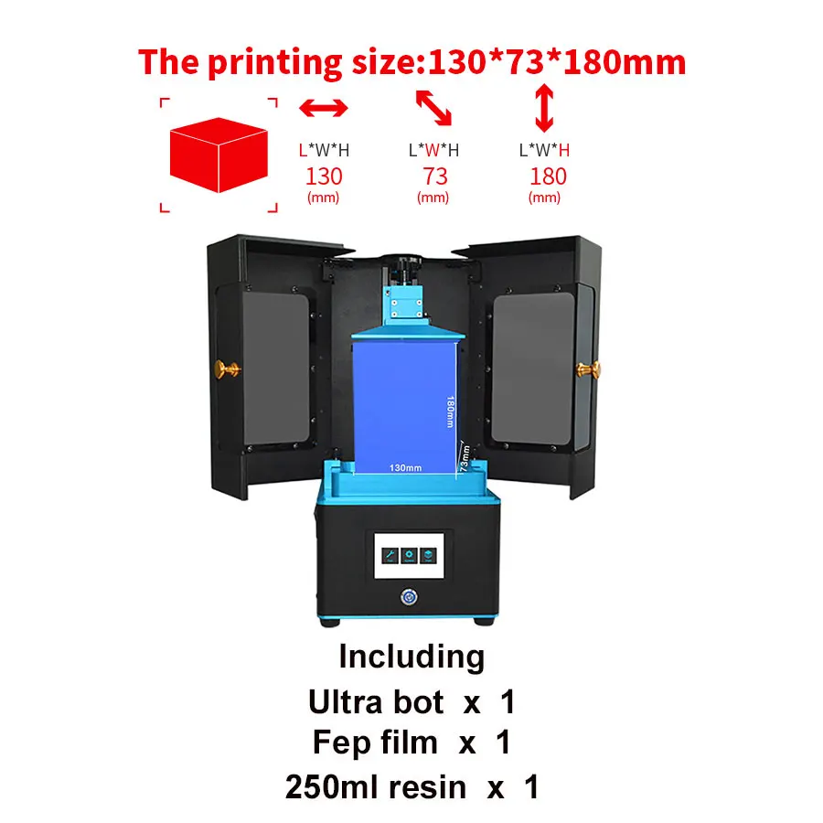 5.8package1 Ультрафиолет УФ-светильник для полимеризации 3d принтера размера плюс офф-лайн печати SLA светильник-отверждение УФ ЖК-печать светочувствительная Смола TRONXY - Цвет: 5.8package1