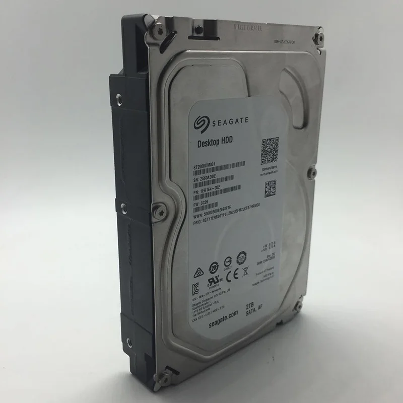 Seagate ST2000DM001 2 ТБ 3 5 дюймов SATA 0 Внутренний жесткий диск 64 МБ Кэш 7200 об./мин.