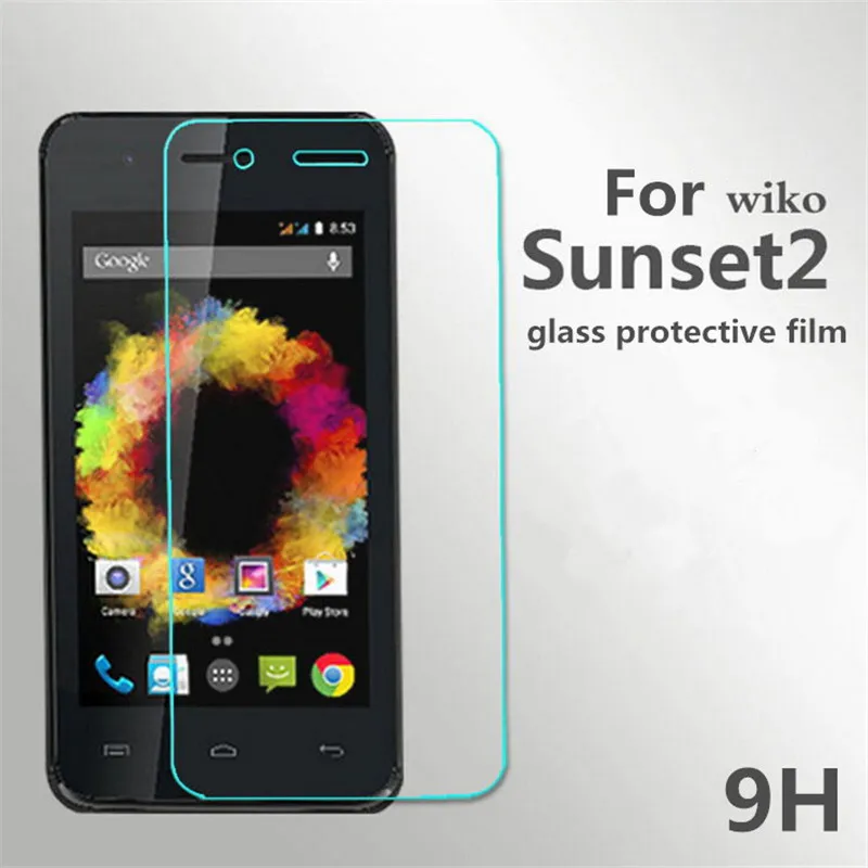 

9 H Премиум Закаленное стекло для Wiko Sunset 1 2 Sunset1 Sunset2 защитное покрытие для экрана гвардии