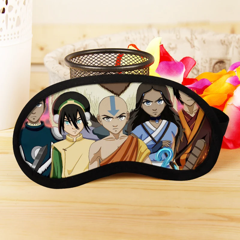 Аватар &quotПовелитель стихий&quot Eyeshade Aang Appa маска на глаза тенты крышка Nap для