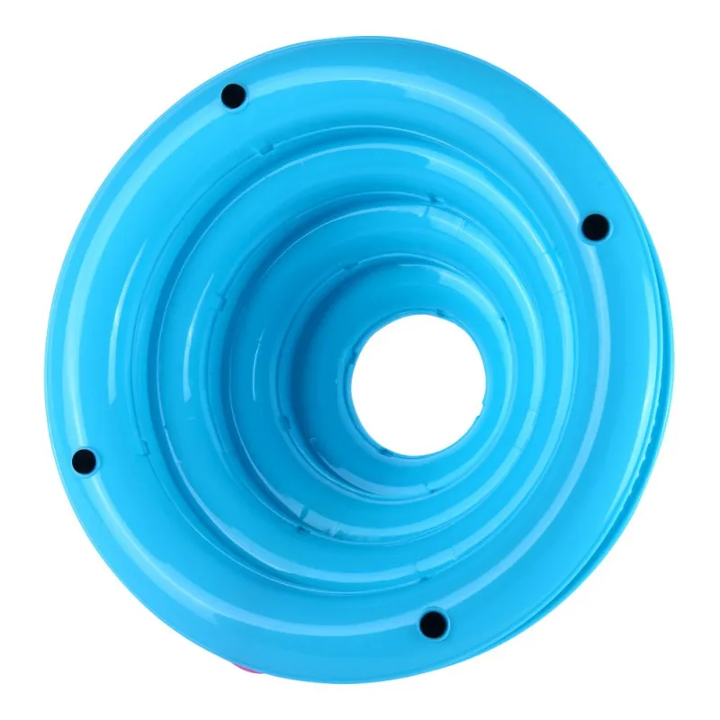 

Cat Toys Puzzle Four-layer Blue Cat Tracks Disc Crazy Ball Disk Layer Tower Shape Balls Independent Play Toys Accessories