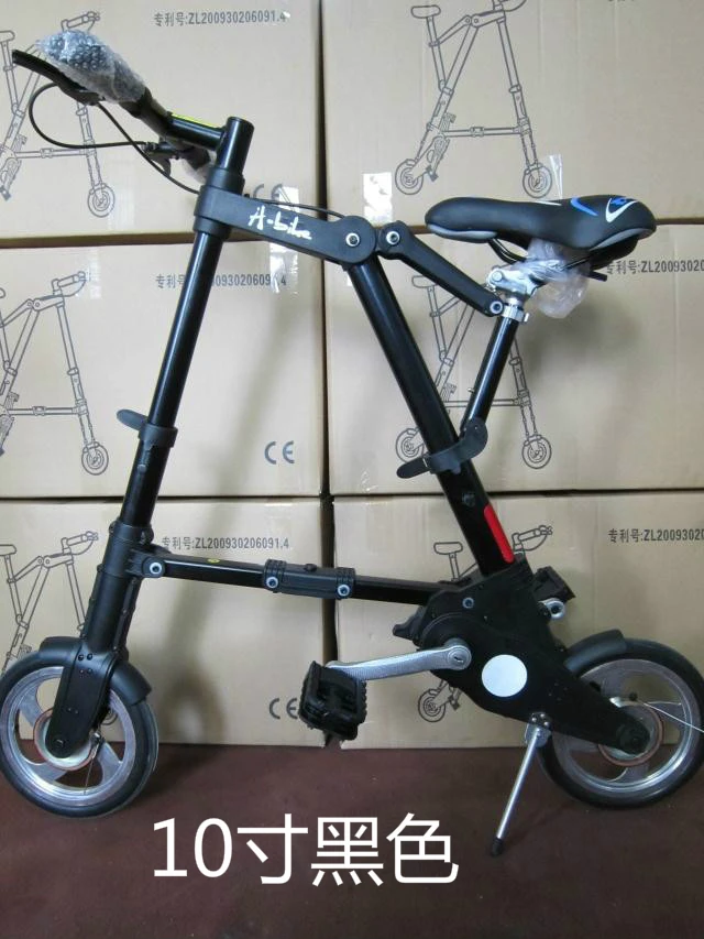 A-BIKE 10-дюймовый складной велосипед мини складной велосипед