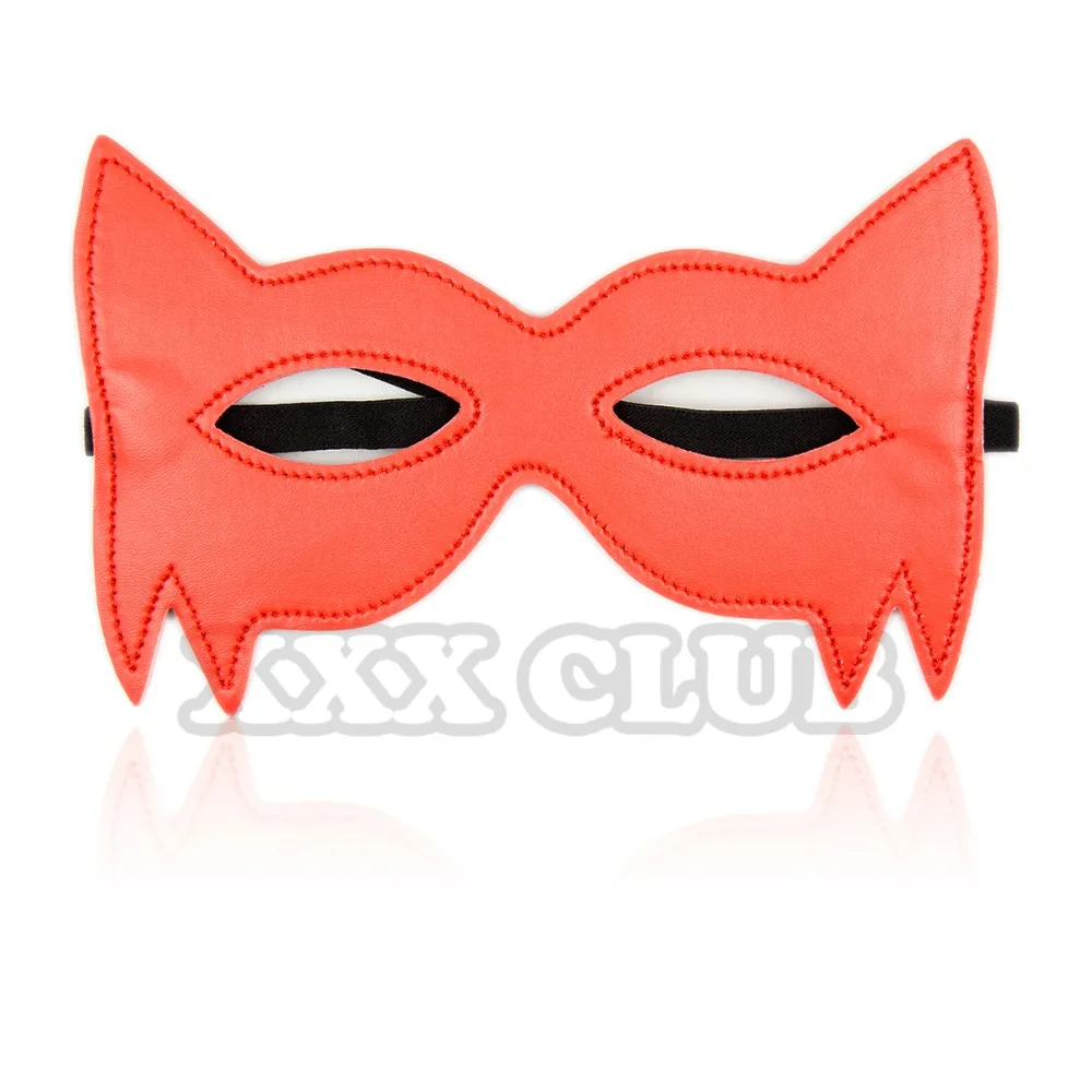 Флирт-маска Тьерри кожаная для взрослых игр наряд мастер королевы раб