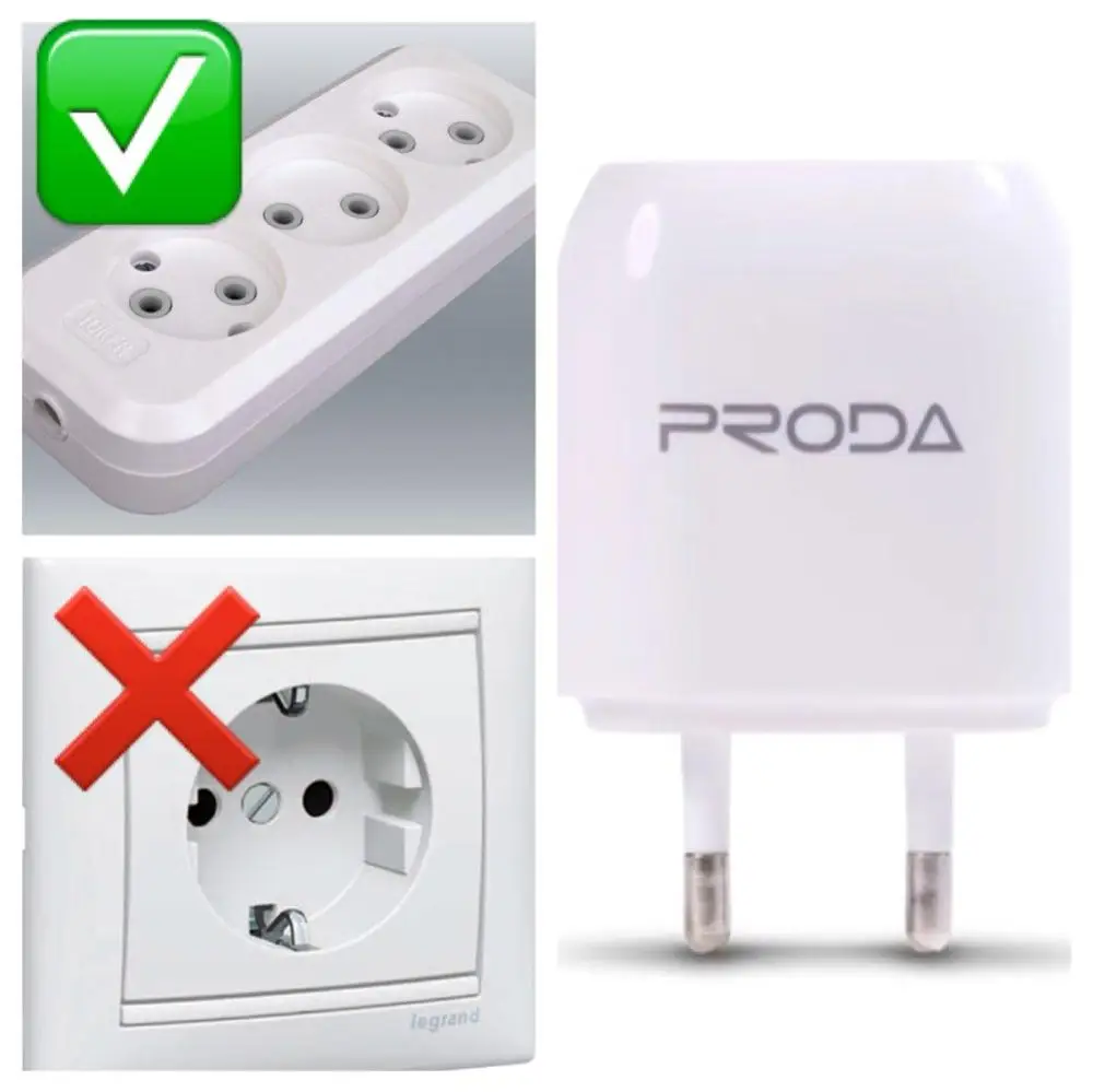 Remax 2.1A Быстрая зарядка двойной USB адаптер питания E. U &amp US дорожное настенное