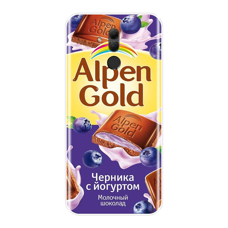 Silicone Case For Huawei Mate 20 10 9 Lite Soft TPU Funny Chocolate Russian Back Cover 7 8 Pro Phone | Мобильные телефоны и