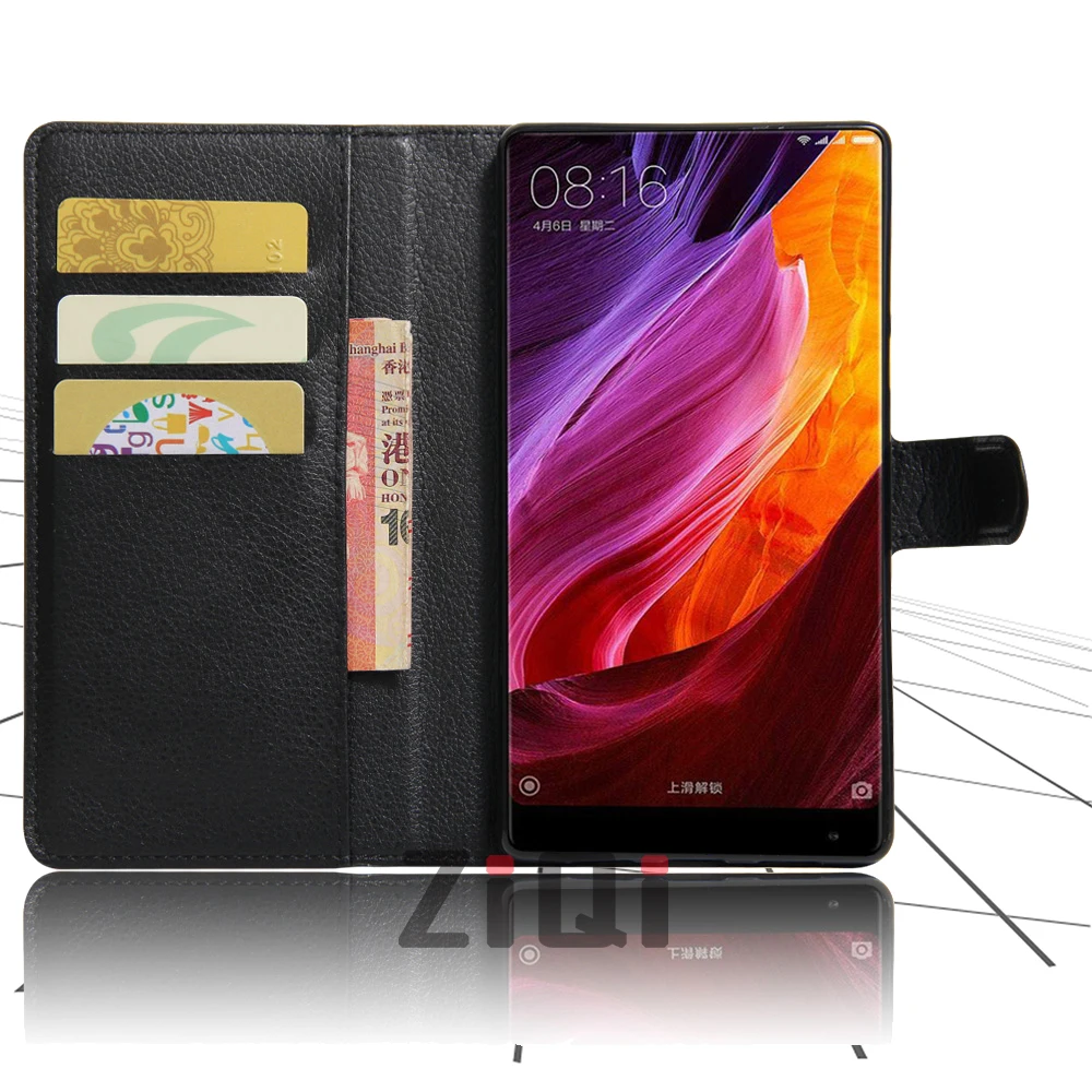 Ziqi кожаный чехол для Xiaomi mi x 6 4 &quotоткидной Чехол Кошелек Funda Мягкий силиконовый
