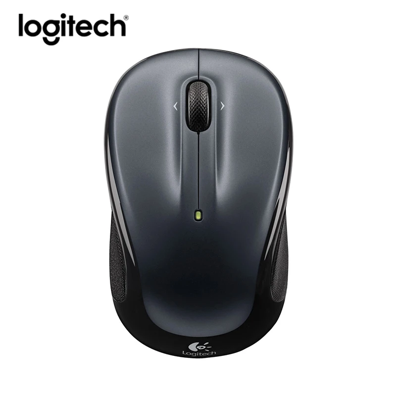 Беспроводная игровая мышь logitech M325, ПК геймер, настоящая оптическая 1000 точек/дюйм, отслеживание, унифицирующий нано приемник, компьютерная мышь