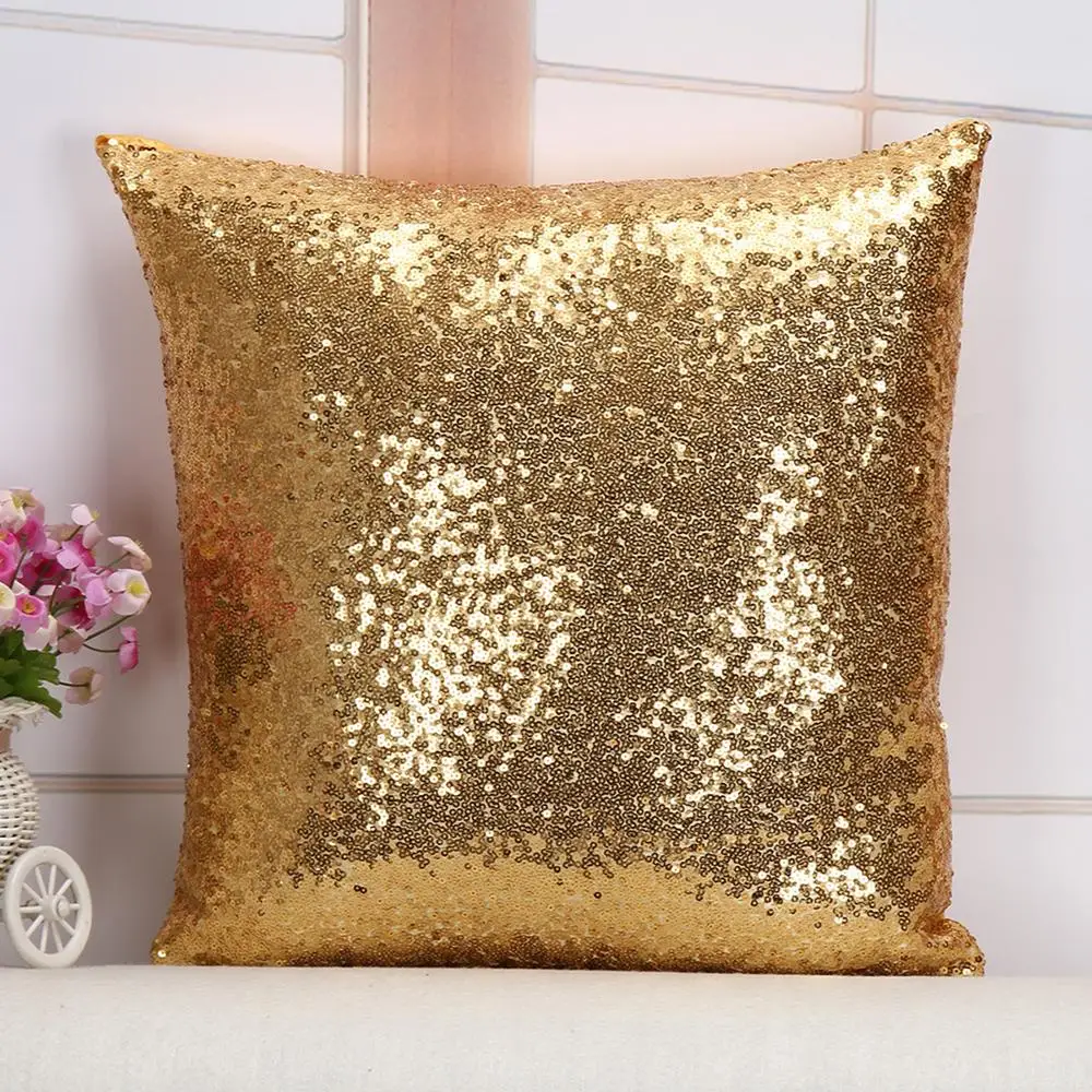 cushion cover cushions home decor throw Pillow Case decorative for sofa chair car Magical sequins pillowcase Dakimakura | Дом и сад
