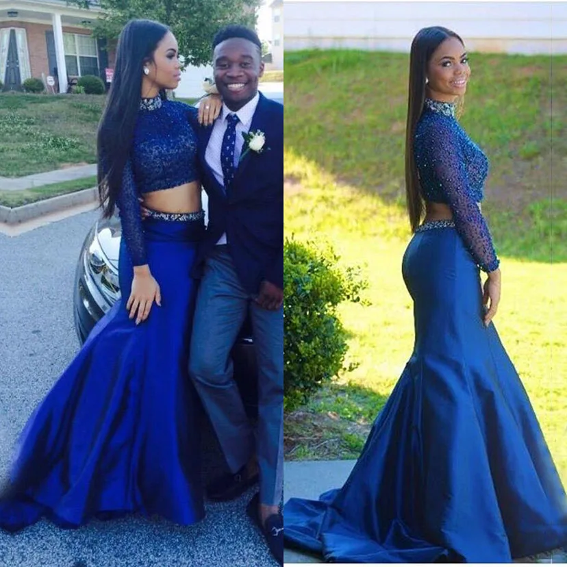 Сексуальное платье с длинными рукавами для выпускного вечера шикарный топ