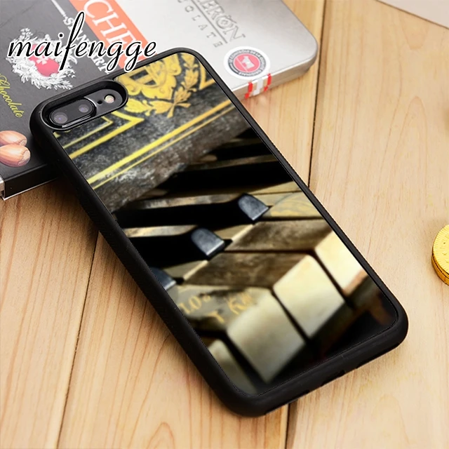 Maifengge дизайн клавиш пианино Белый и черный чехол для телефона iPhone 11 12 Pro X XR XS MAX 5 6 7 8