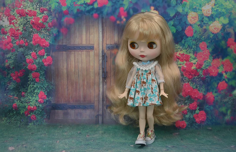Заводская кукла Neo Blyth, матовое лицо, 1/6 BJD, шарнирная кукла Blyth, куклы для девочек, игрушки для новорожденных детей 5