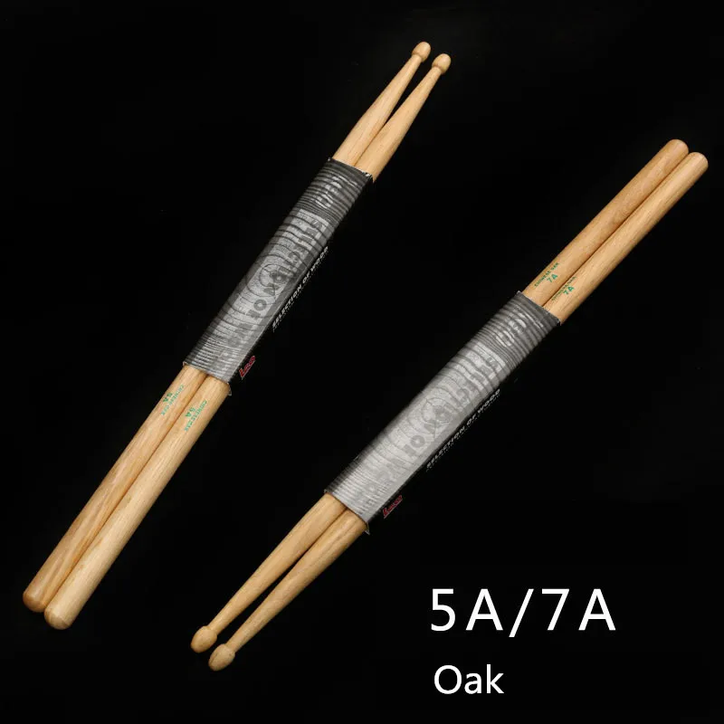 Ритм мат барабанная палка HRM 5A 5B 2B 7A Hickory/клен барабанные палочки