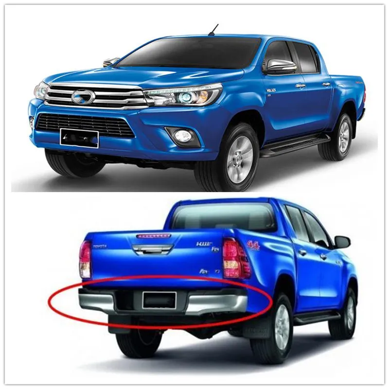 Для HILUX REVO комплекты кузова 4X4 Авто аксессуары задний бампер крышка подходит для HILUX REVO пикап автомобиля