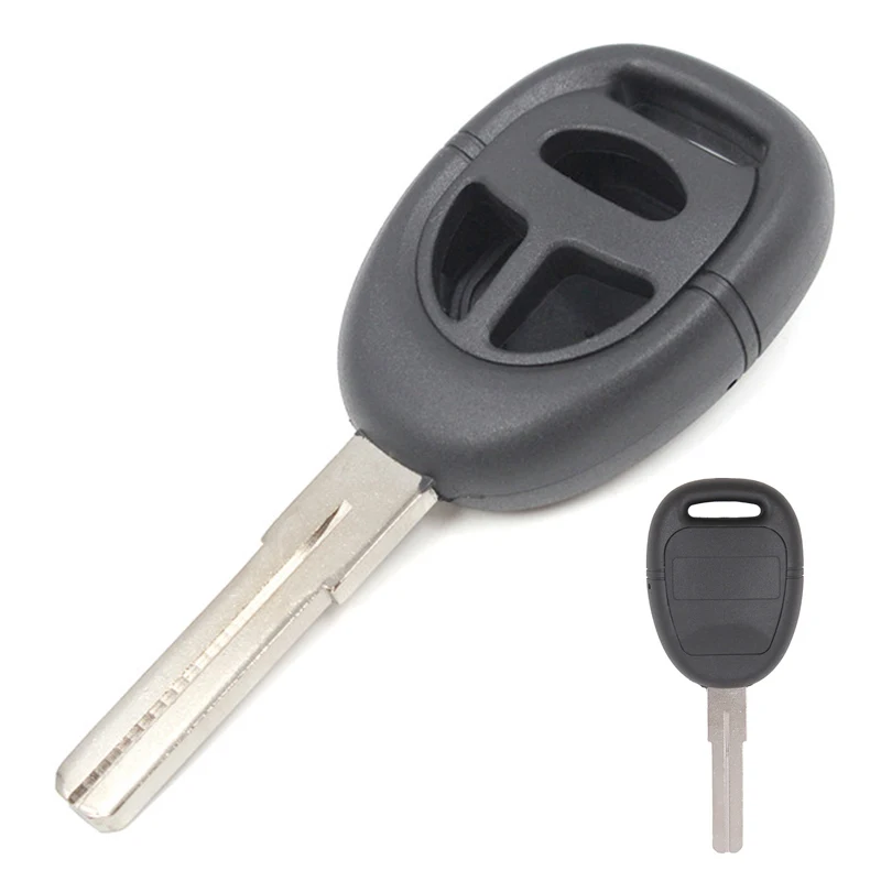 KEYECU for SAAB 9-3 9-5 Replacement 3 Button Remote Car Key Shell Case Blank Models With Uncut Blade | Автомобили и мотоциклы