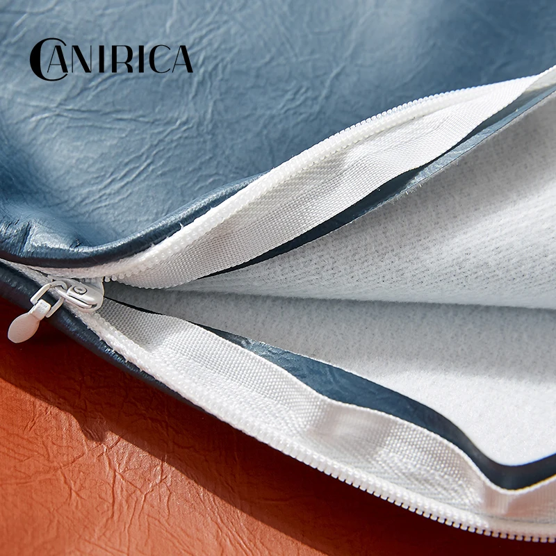 Кожаный чехол для дивана декоративные подушки автомобиля 45*45 роскошный