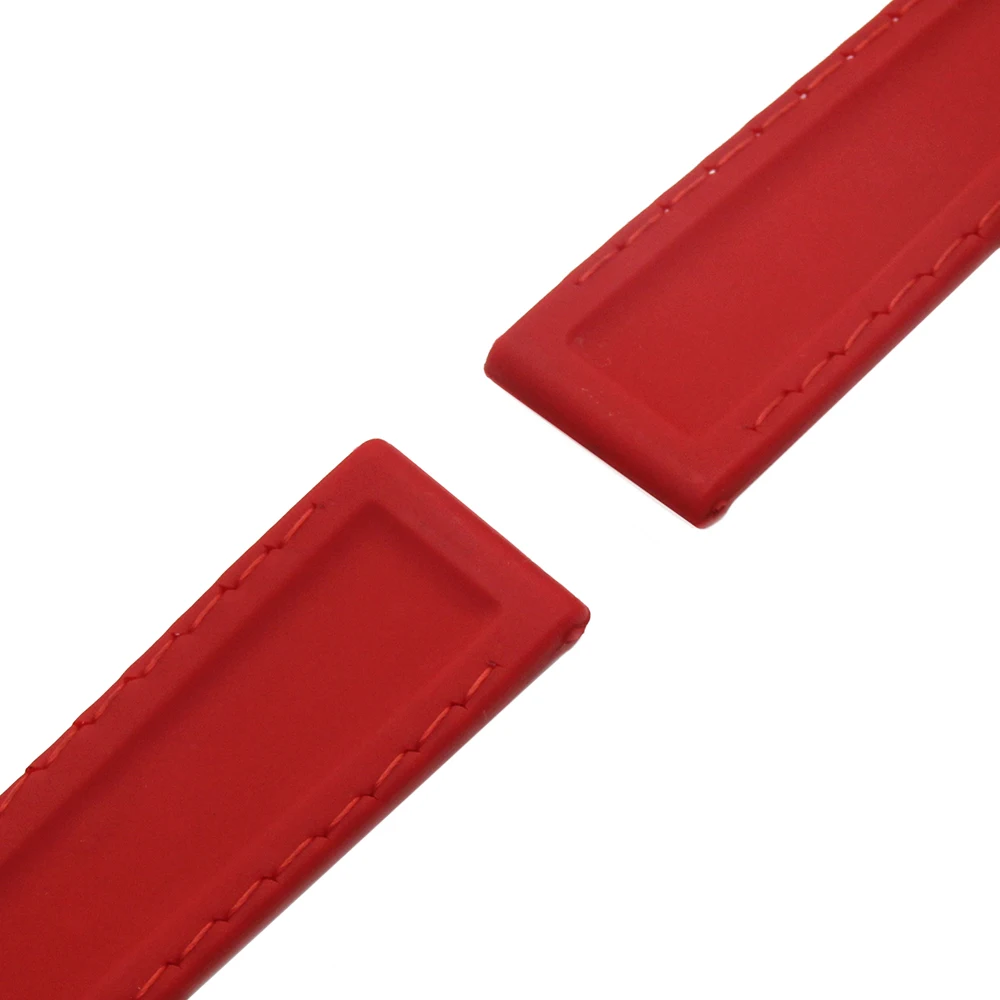 

Rubber Silicone Watch Band for Patek Philippe Blancpain 18mm 20mm 22mm 24mm Belt Strap Loop Resin Bracelet Wrist Black Men Women