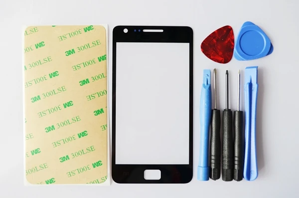 С . г / HK подать черный цвет передних боковых сенсорный экран линзы стекло для Galaxy