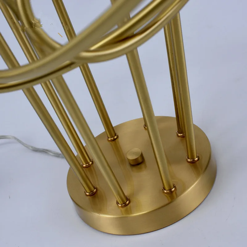 

modern Scandinavian minimalist personality European copper ceiling lighting living room American Village Restaurant lamp