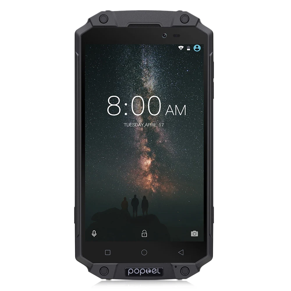 Оригинальный Poptel P9000 MAX 4 г смартфон Android 7 0 IP68 Водонепроницаемый противоударный