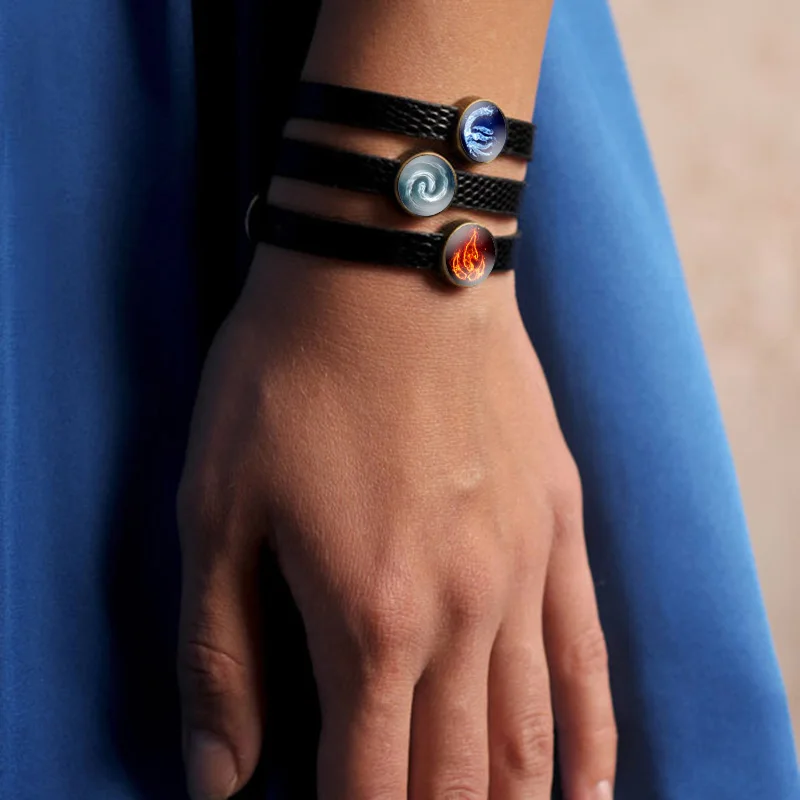XUSHUI XJ Аватар последние Airbender браслеты и женские модные ювелирные изделия черный