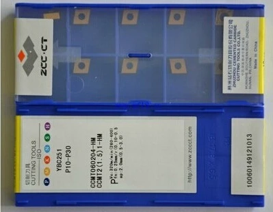 

Free shopping 10 pcs CCMT060204 HM YBC251 milling cutter insert carbide cemented carbide turning tools