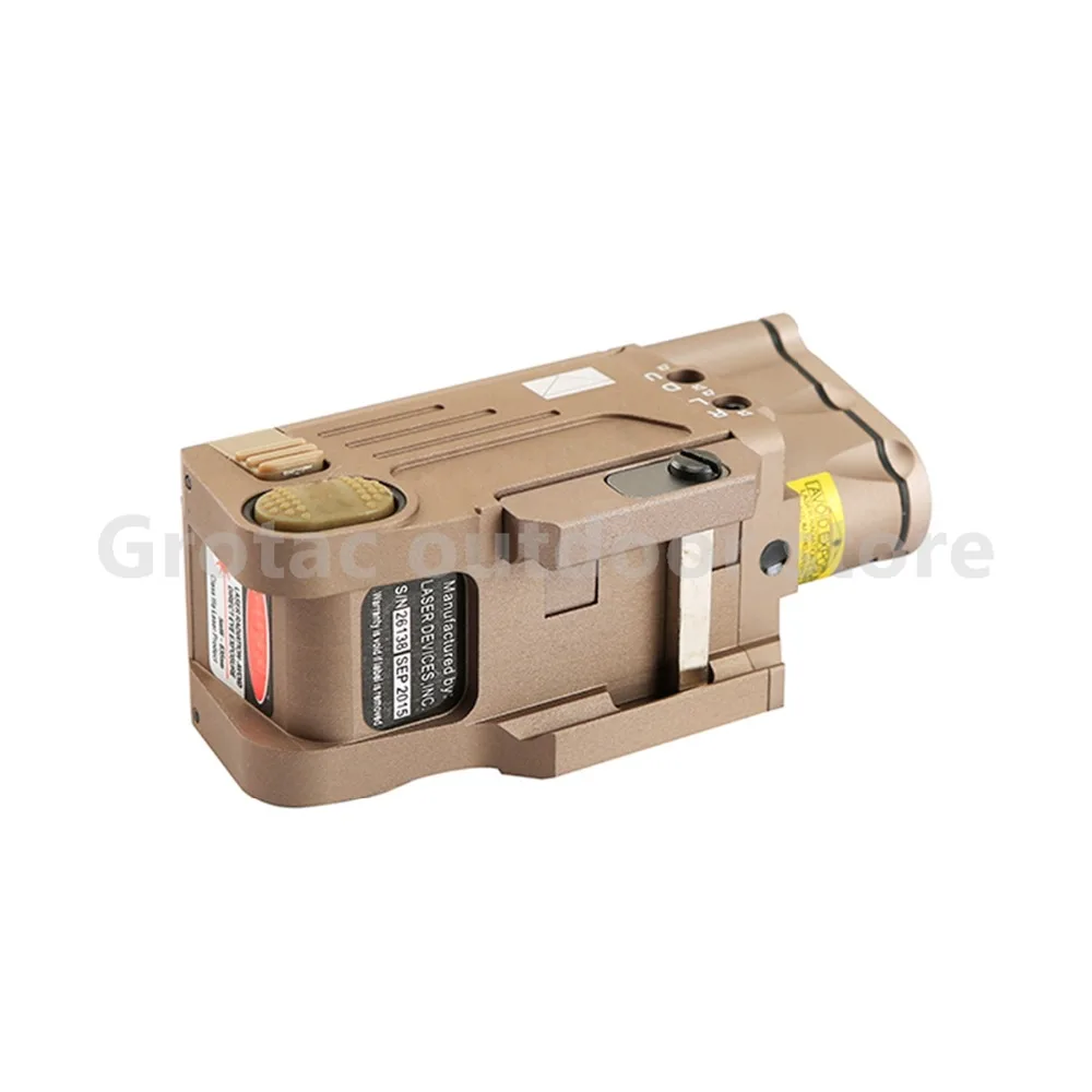 Тактический лазерный фонарик SBAL PL охотничье оружие комбинированный Красный