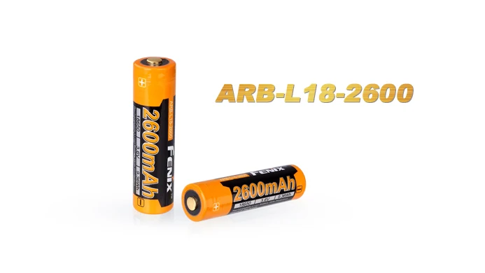 1 шт. Fenix ARB L18 2600 3 6 V 18650 мА/ч Перезаряжаемые Li Ion Батарея|batteries batteries|battery battery batterybattery