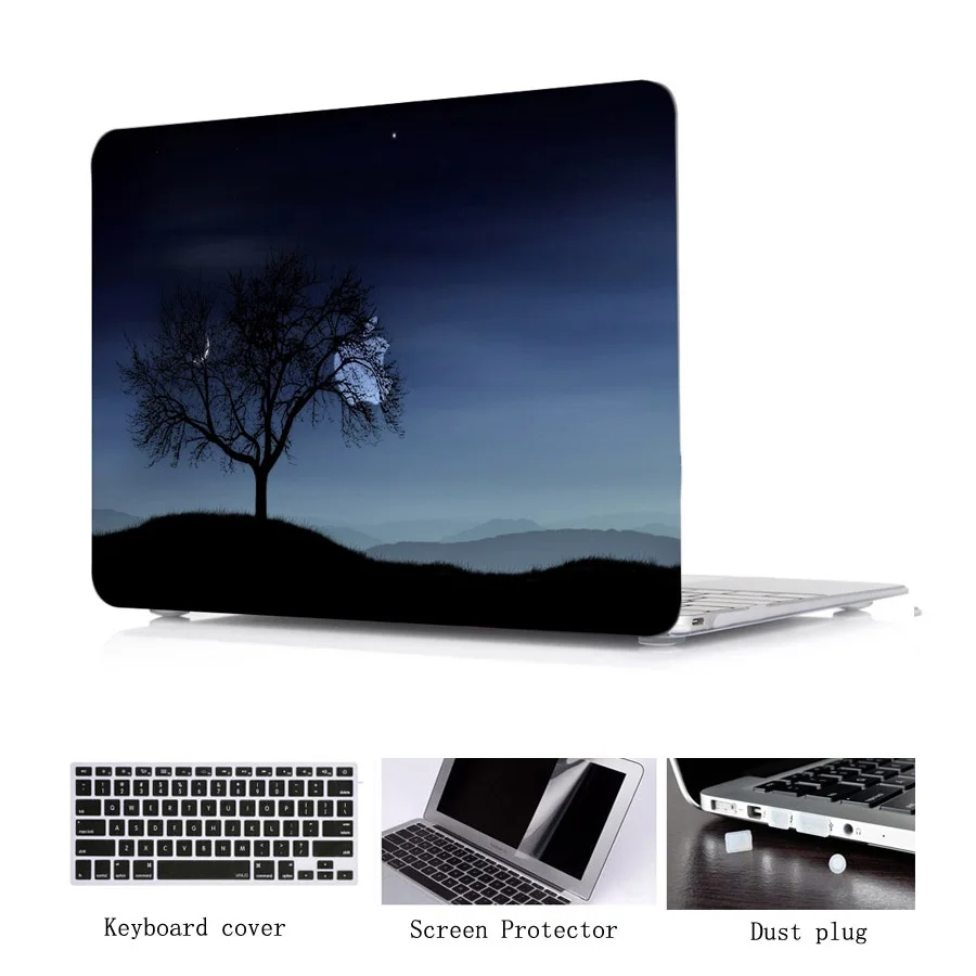 Серия масляной живописи чехол для 2018 Macbook Air 11 13 Pro 15 Retina 12 сенсорная панель дюймов