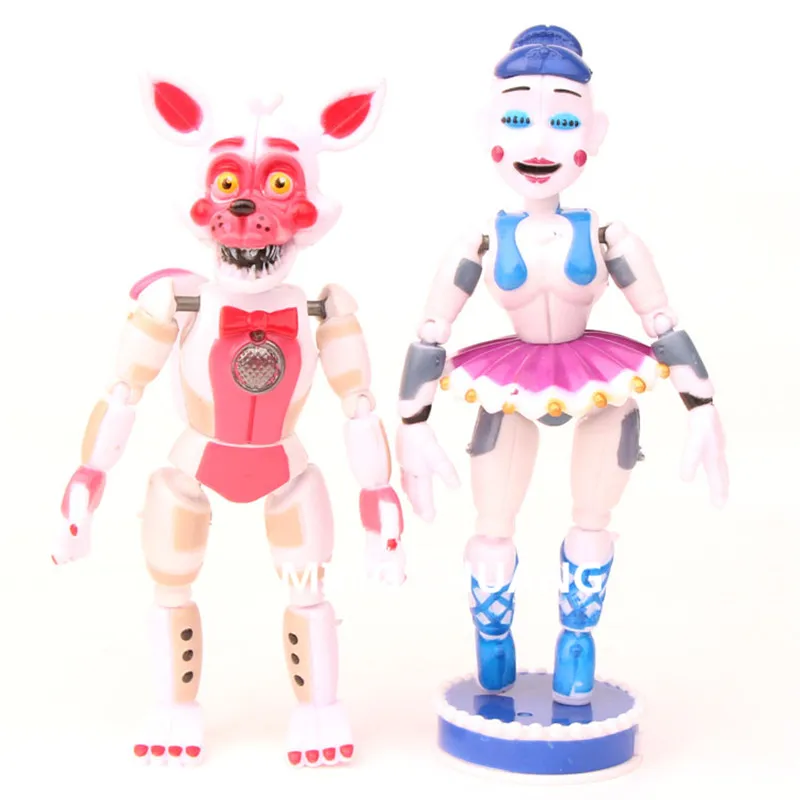 5 шт./лот Five Nights at Freddy's Mike Springtrap Phantom Freddy Puppet Foxy Chica ПВХ фигурка Коллекционная
