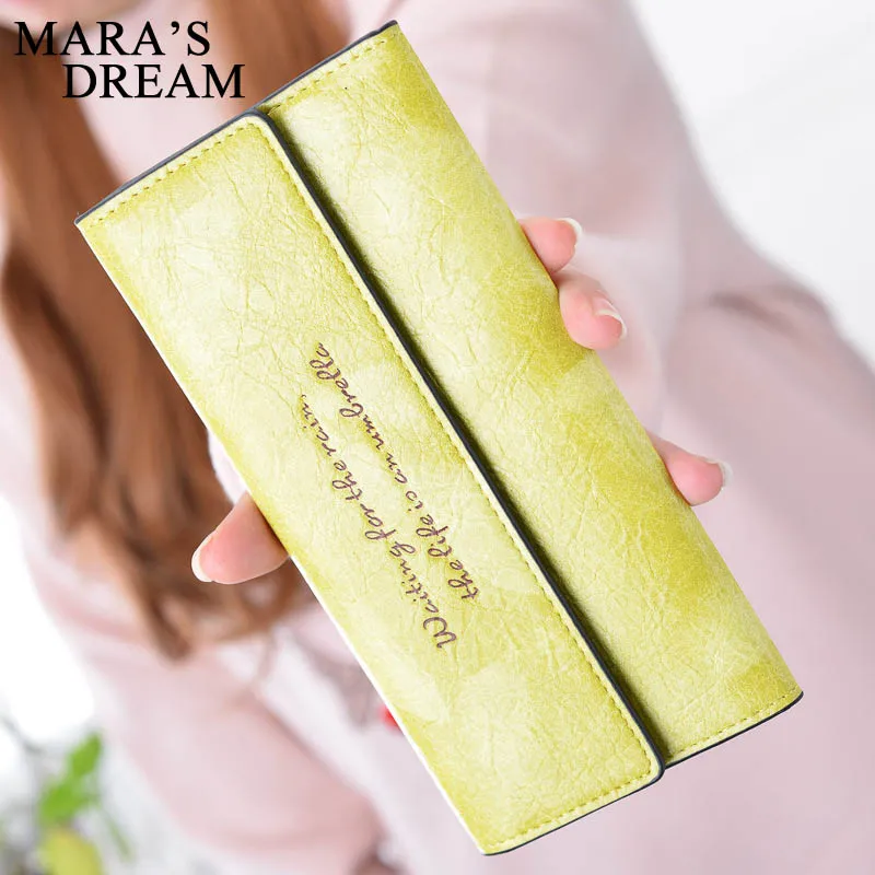 Женские кошельки Mara's Dream Роскошный кошелек 2018 для путешествий телефона чековой