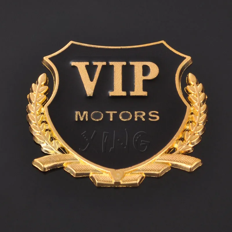 Автомобильная 3D наклейка с эмблемой для Mercedes BMW Audi Ford Focus VW Nissan Toyota Honda Chevrolet VIP Motors