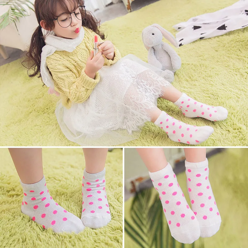 5 пар/упак. новые летние детские носки из чистого хлопка для новорожденных