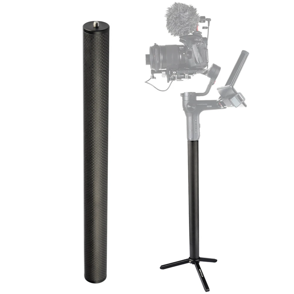 Удлинительный монопод из карбонового волокна для DJI Ronin-S/Moza Air Cross/Zhiyun Crane 2 Smooth 4 3 Q Gimbal.