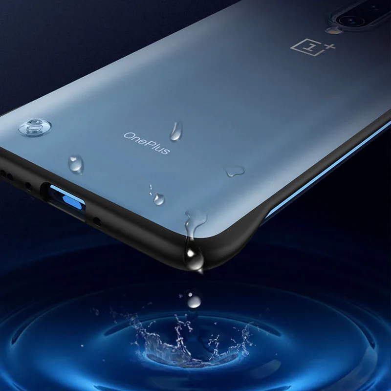 Alxun безрамный чехол для Oneplus 7 Pro Ультратонкий матовый ПК ударопрочный One plus 7Pro |