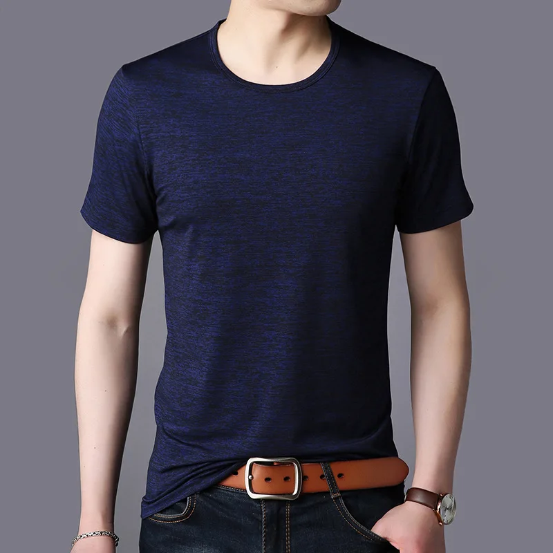 

MRMT 2022 Brand New Summer Solid Color Men's T-shirt Short Sleeve Clothes T-shirt for Male Round Collar Half Sleeve Tops Tshirt