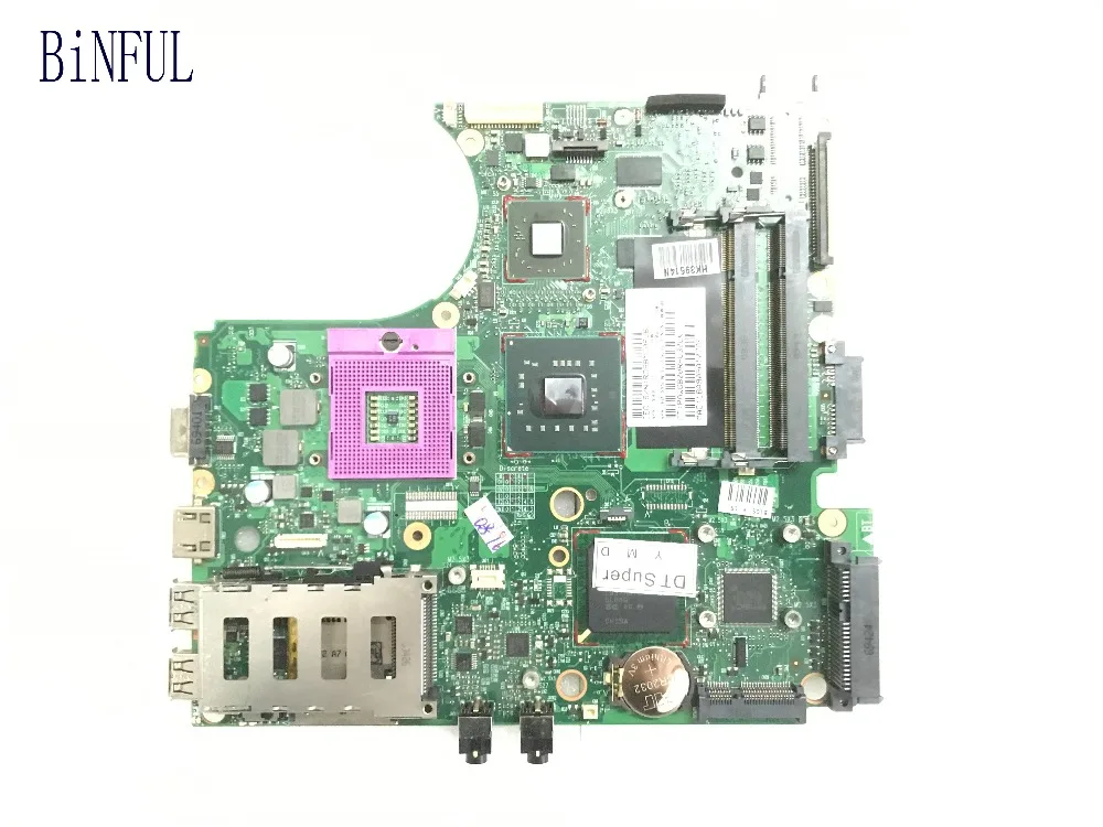 Материнская плата для ноутбука BiNFUL 100% WOKRING 574508-001 ddr2 HP 4510S 4710S 4411S бесплатная