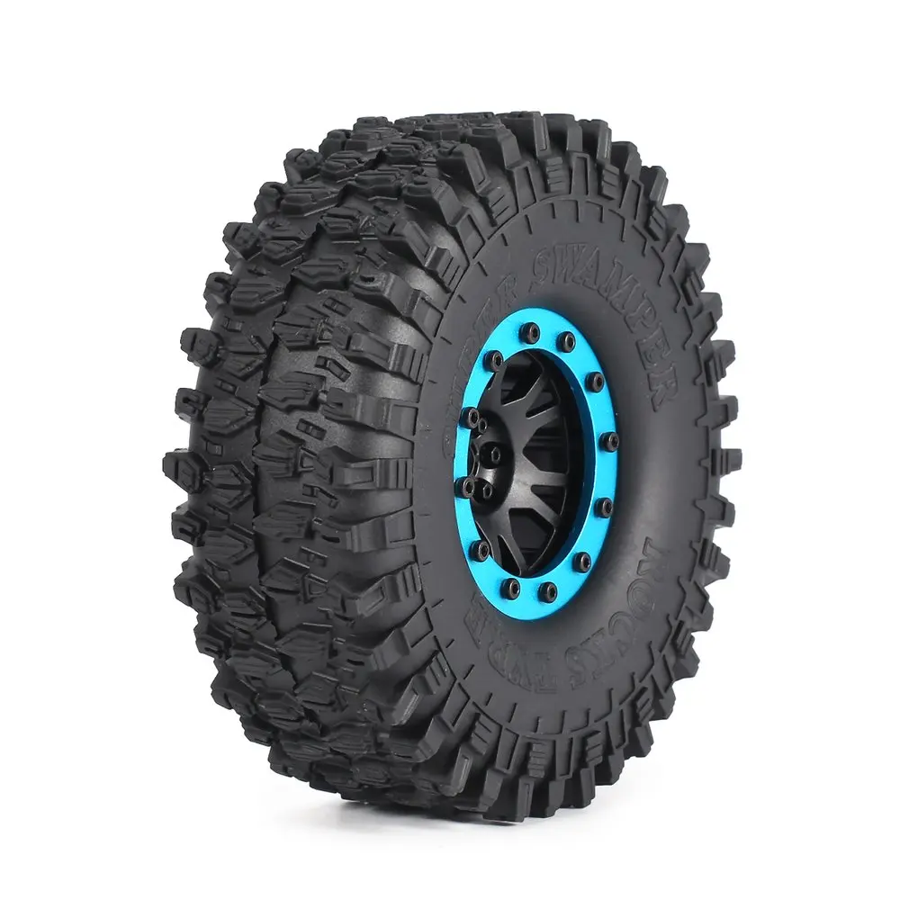 4 шт. AUSTAR 5020 110 мм 1.9in обод резиновые шины колесо с бедлоком Набор Для осевой SCX10 RC4WD