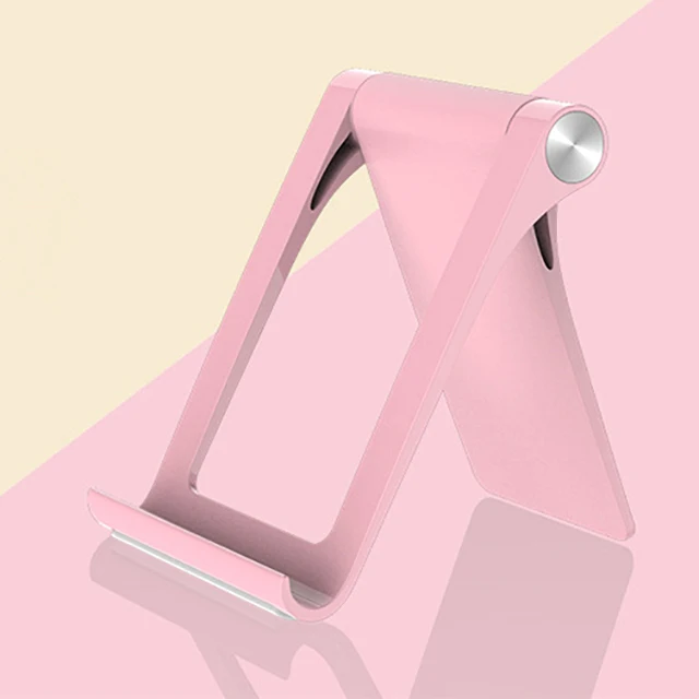 Pink Настольный Портативный Универсальный футляр для планшета для iPad держатель держателя планшета регулируемая настольная лампа Поддержка гибкий, для мобильных телефонов с подставкой - Цвет: Pink