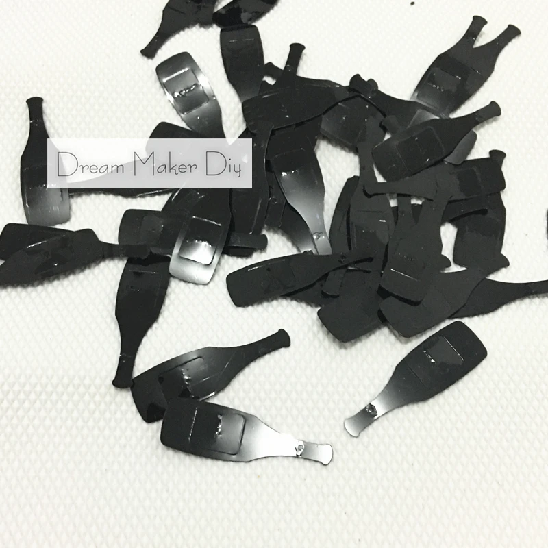 500 шт./лот (30 грамм) бутылка шампанского свободные блестки шитье свадьбы ремесло