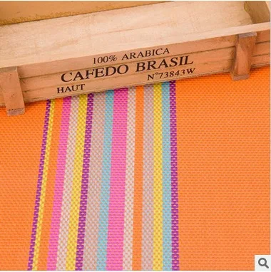 4 Pcs/lot Stripe Placemat fashion pvc dining table mat disc pads bowl pad coasters waterproof cloth slip-resistant | Дом и сад
