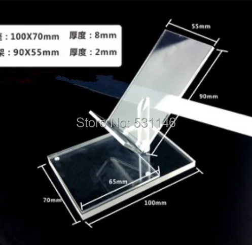 50 шт Новый стиль высокий стул форма мобильный сотовый стойка для выставки