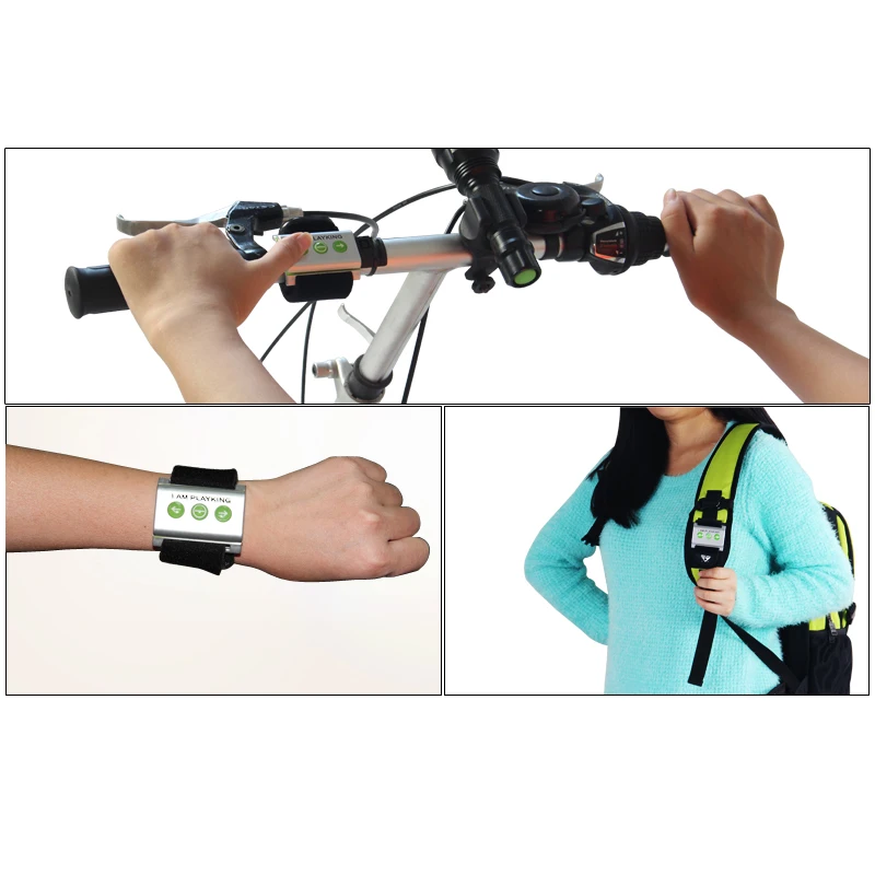 Светодиодный Рюкзак Для Езды На Велосипеде PLAYKING со светоотражающим сигнальным