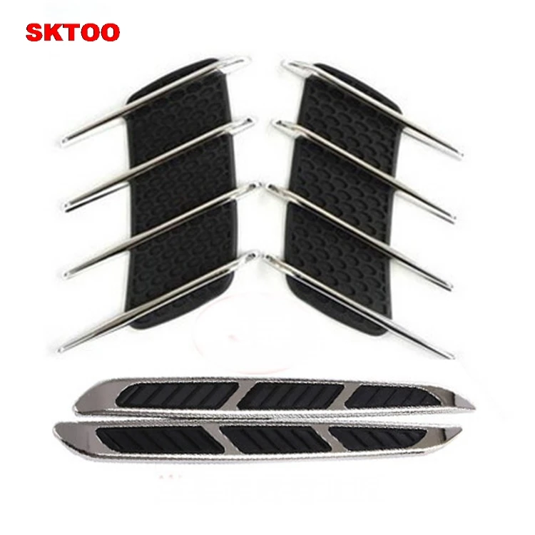 Автомобильные хромированные наклейки для Chevrolet Cruze Aveo Ford Focus 2 Kia Rio Mazda 3 6 Peugeot 206 207 307
