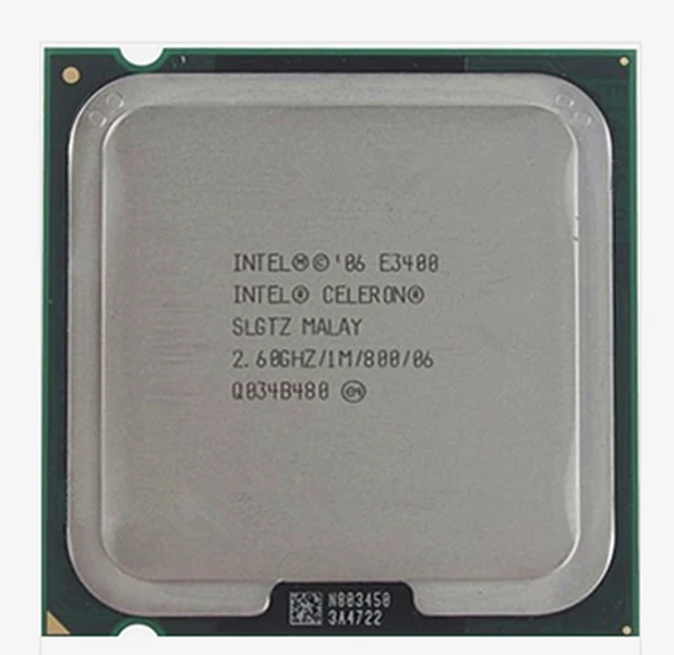 Двухъядерный процессор Celeron E3400 LGA 775 2 6 ГГц/1 м/800 ГГц | Компьютеры и офис