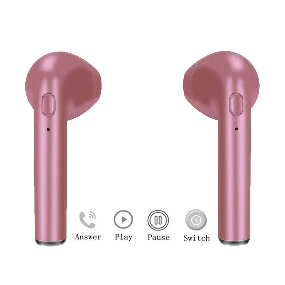 I7s TWS Беспроводные Bluetooth мини наушники гарнитуры с зарядным устройством