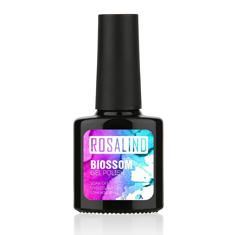 Гель лак ROSALIND 1S новый прозрачный профессиональный маникюрный салон сделай сам 10